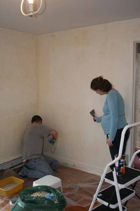 Preparing the nursery